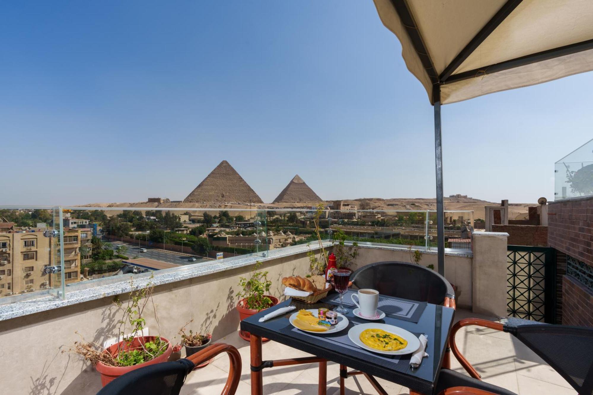 Dream Inn Pyramids View Kafret el-Gabal Esterno foto